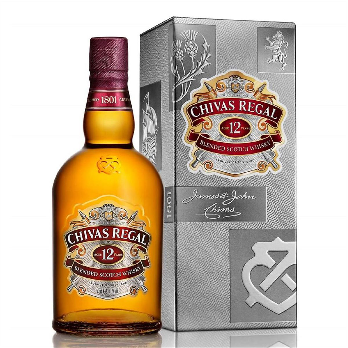 Whisky Chivas Regal 12 Anos 750 Ml