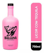 BALLENA LICOR DE MORANGO COM TEQUILA 750 ML