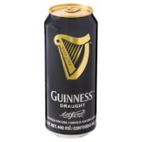 LATA CERVEJA GUINESS DRAUGHT STOUT 440 ML