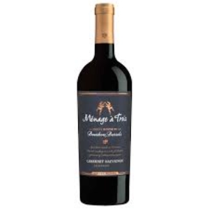 VINHO MENAGE A TROIS BOURBON BARRELS CABERNET SAUVIGNON 750 ML