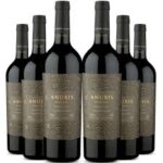 KIT 6 VINHOS ANUBIS MALBEC 750 ML