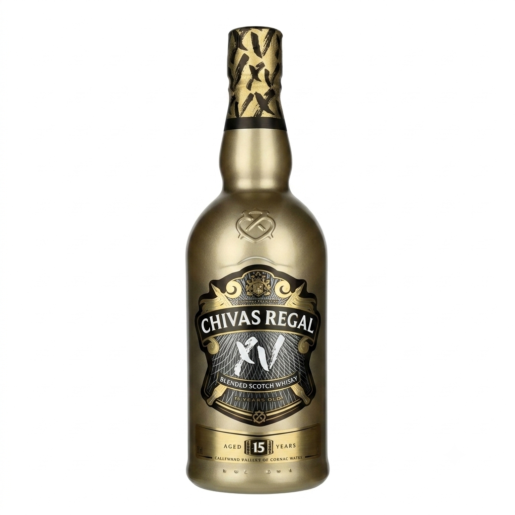 Chivas Regal 15年 Special Reserve ゴールド WHISKY CHIVAS REGAL XV GOLD 700 ML EDIÇÃO LIMITADA