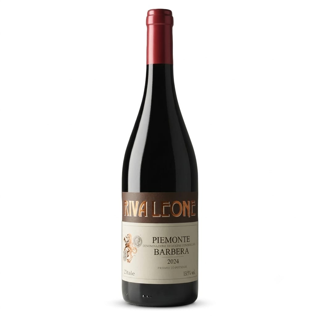 VINHO TINTO RIVA LEONE PIEMONTE BARBERA 750 ML