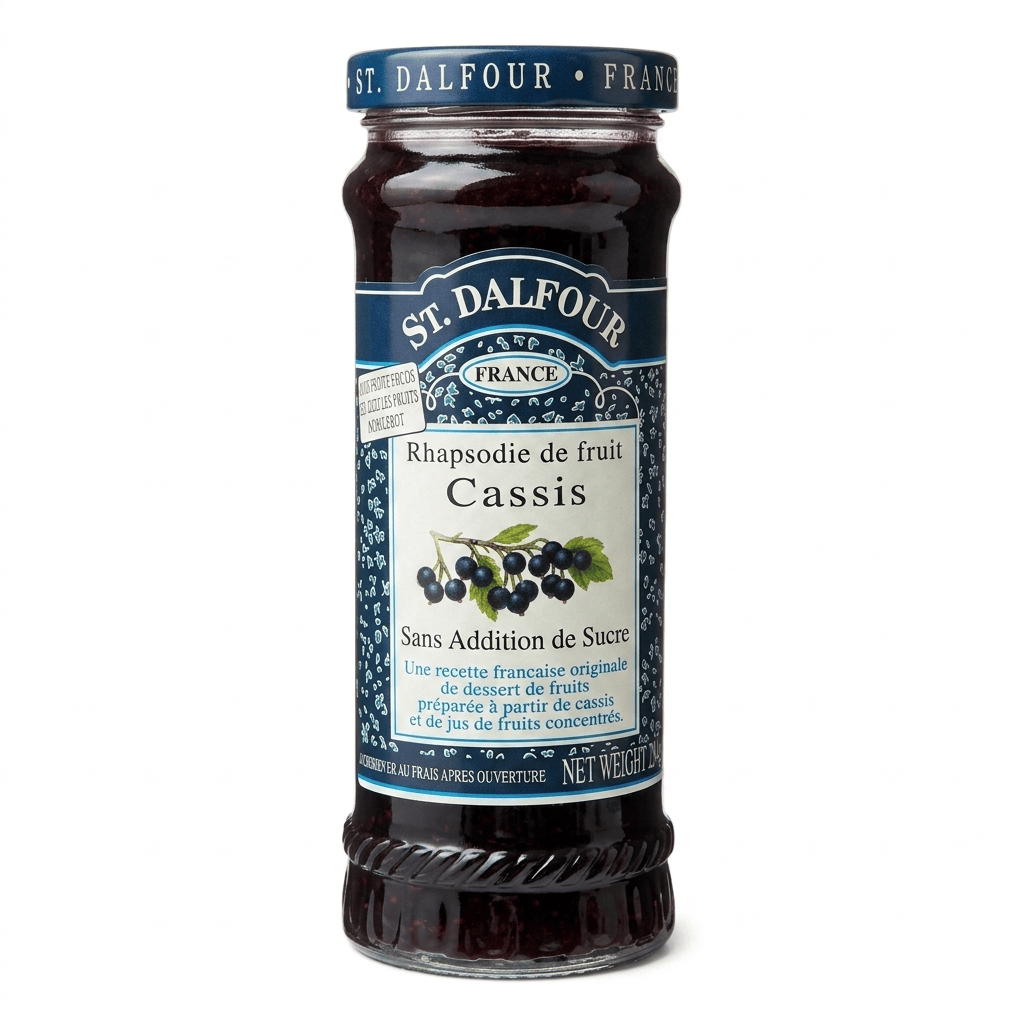 GELEIA DE CASSIS ST.DALFOUR 284 G